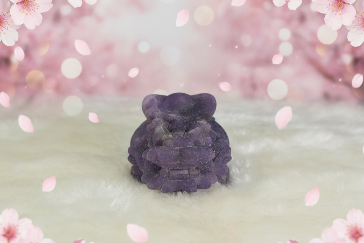 Amethyst Dragon Turtle for Prosperity & Protection