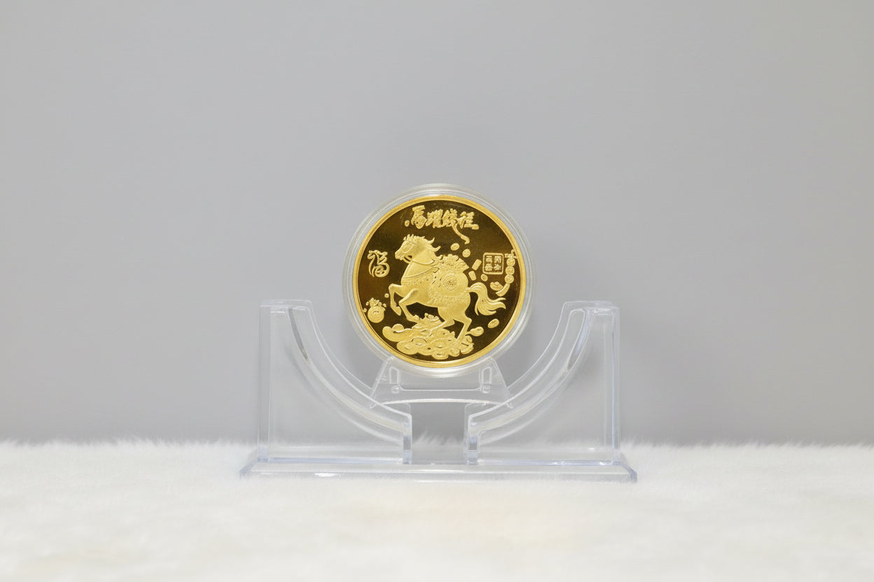 Horse Wealth Attraction Coin Set