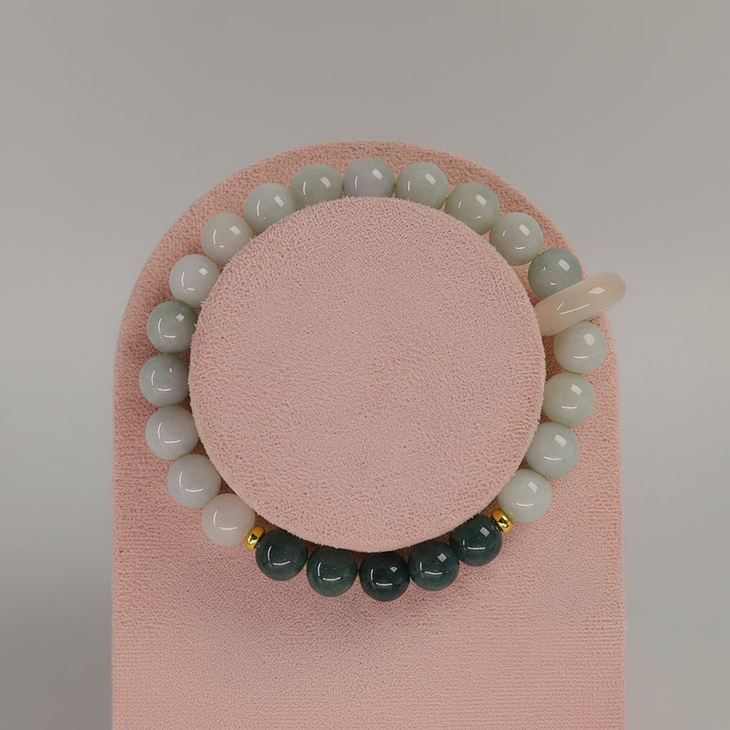 Natural Burmese Jade Bracelet