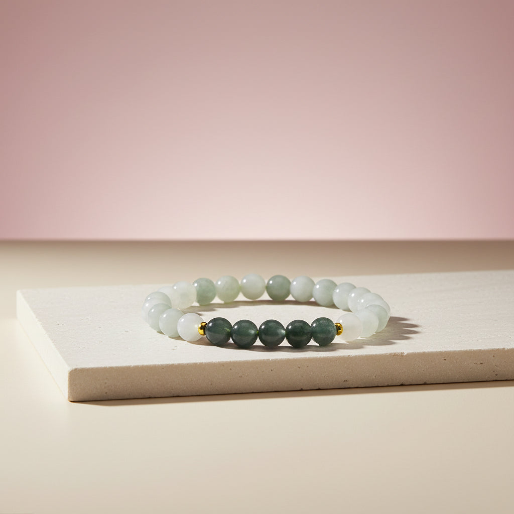 Natural Burmese Jade Bracelet