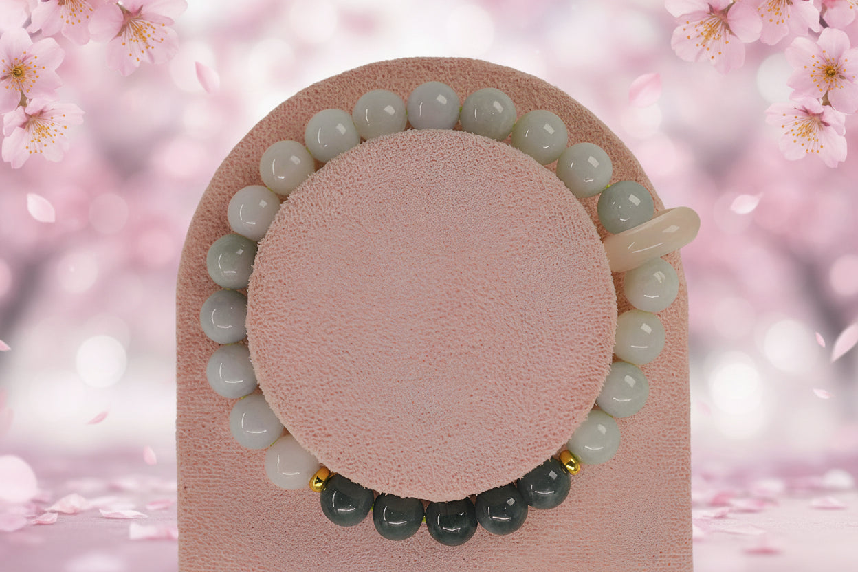 Natural Burmese Jade Bracelet