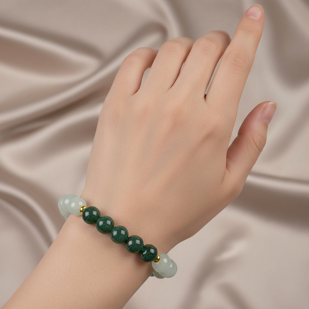 Natural Burmese Jade Bracelet