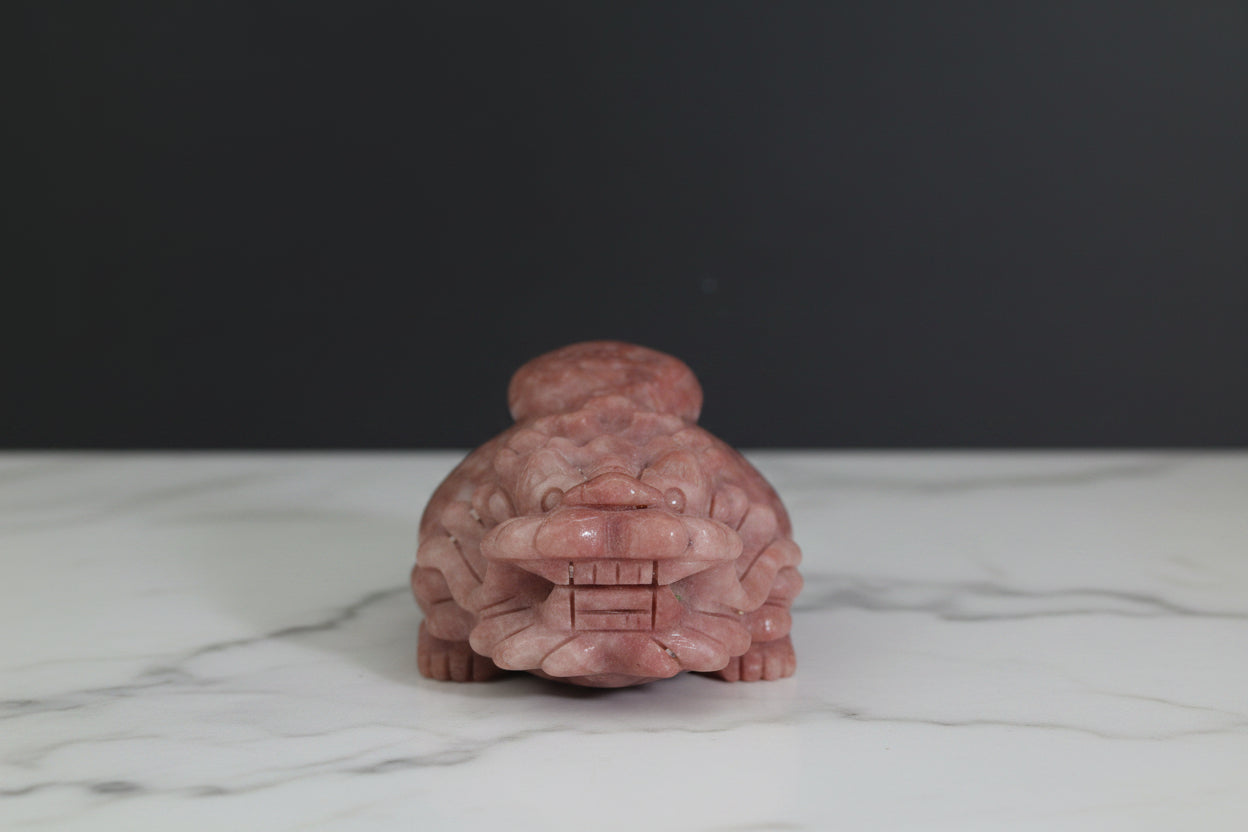 Prosperity Dragon Turtle Crystal Sculpture