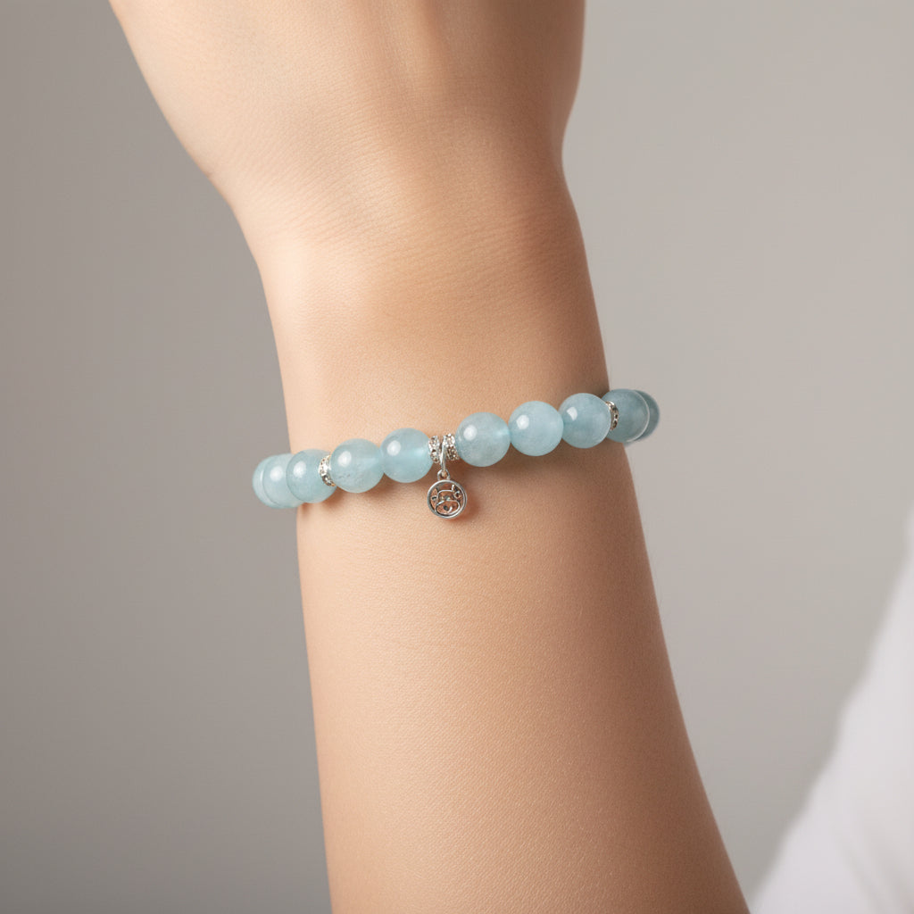 Serenity Aquamarine Bracelet