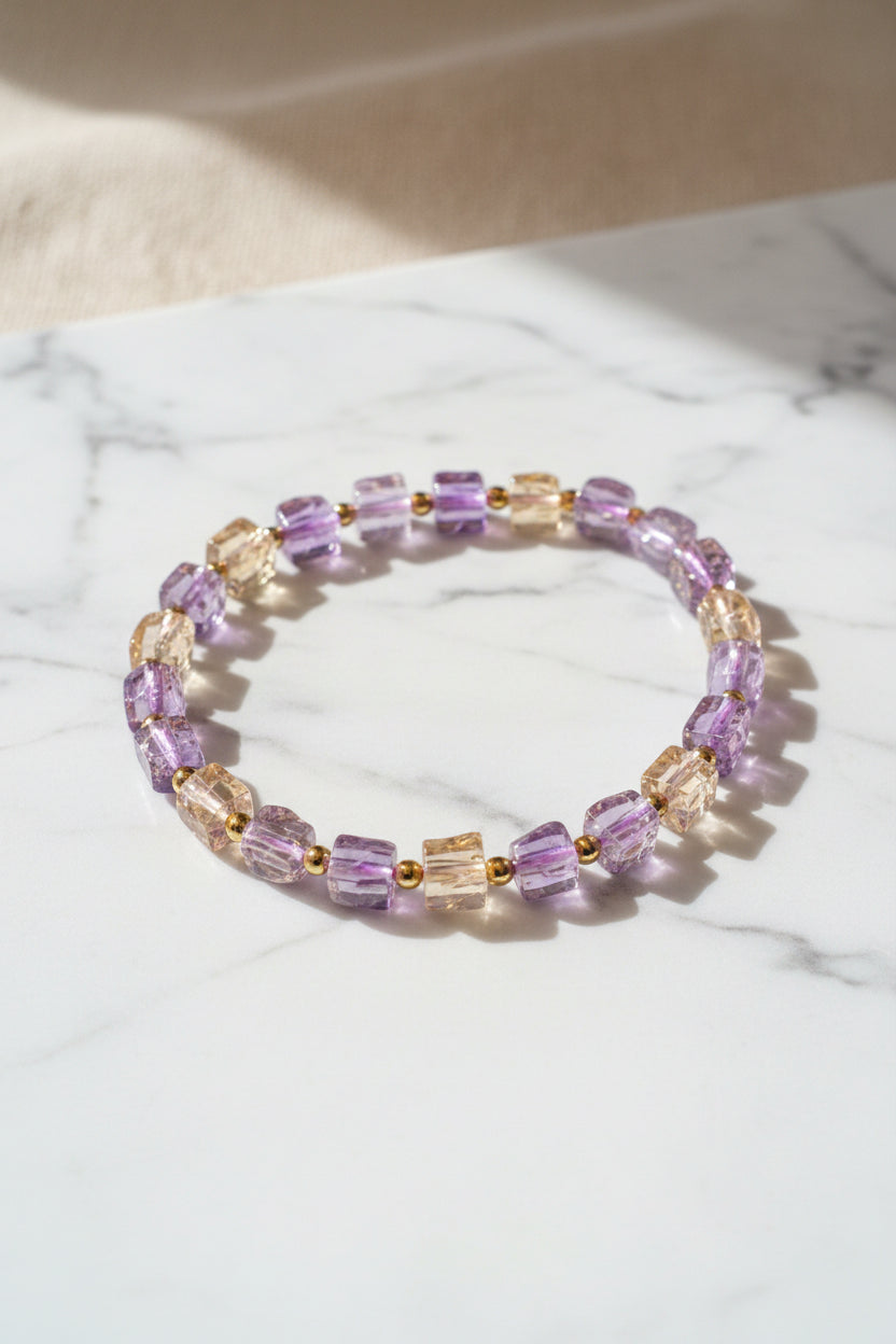 Amethyst & Citrine Bracelet