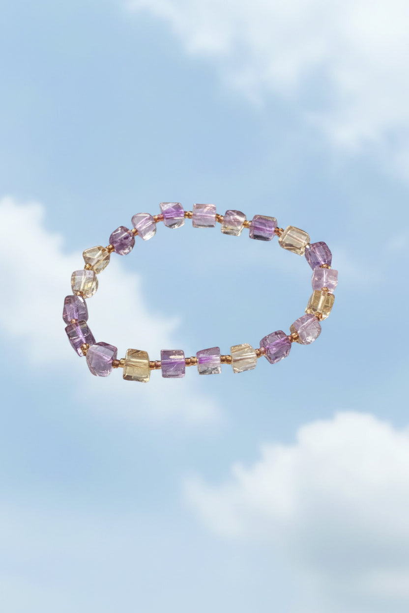 Amethyst & Citrine Bracelet