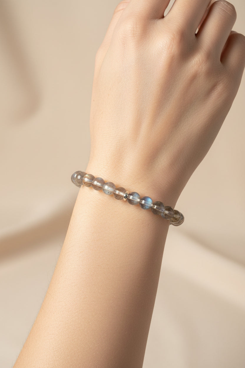 拉长石手链 (6毫米)