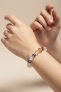 Amethyst Moonstone Huang Sai Bracelet