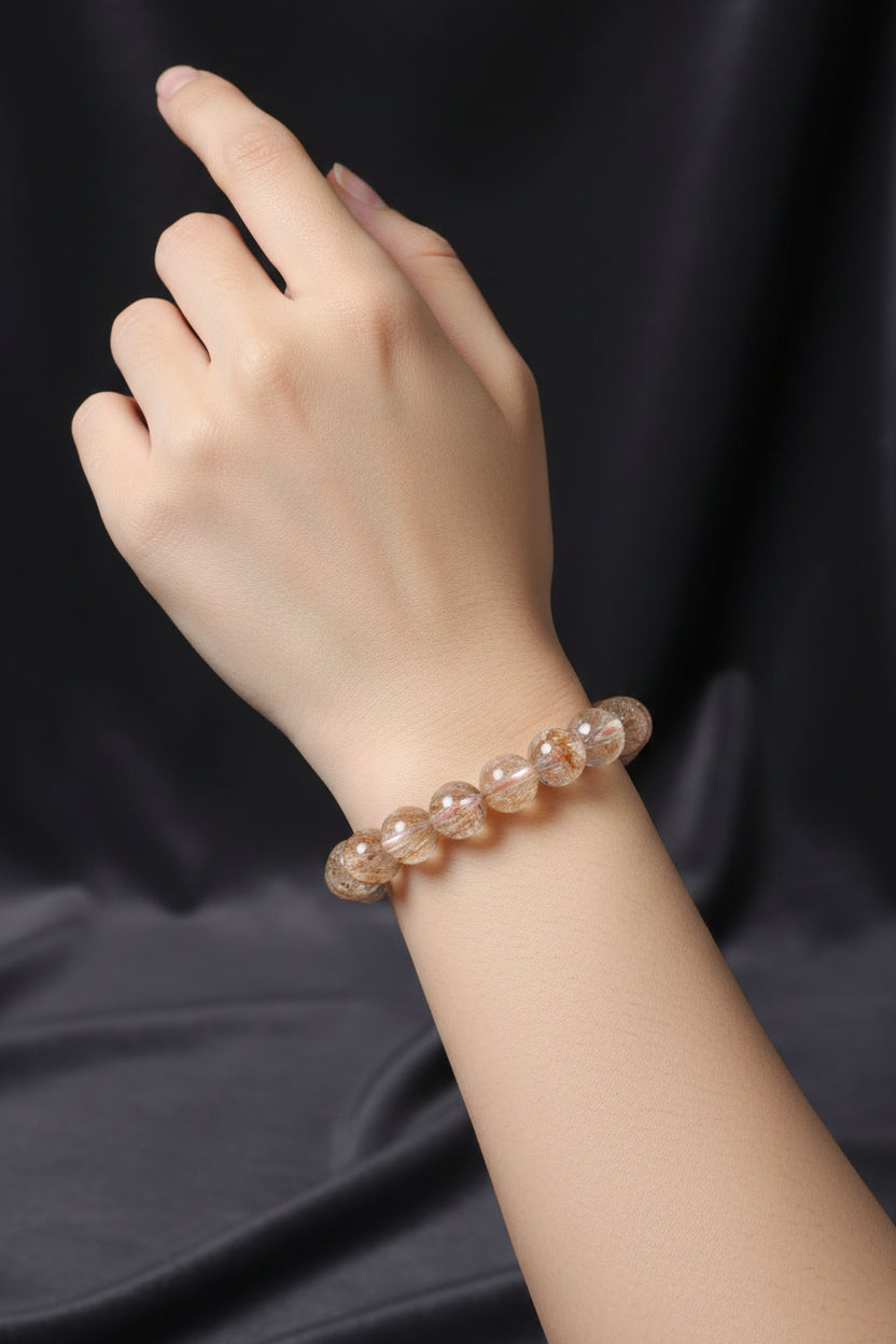 Black Gold Super Seven Crystal Bracelet (9m)