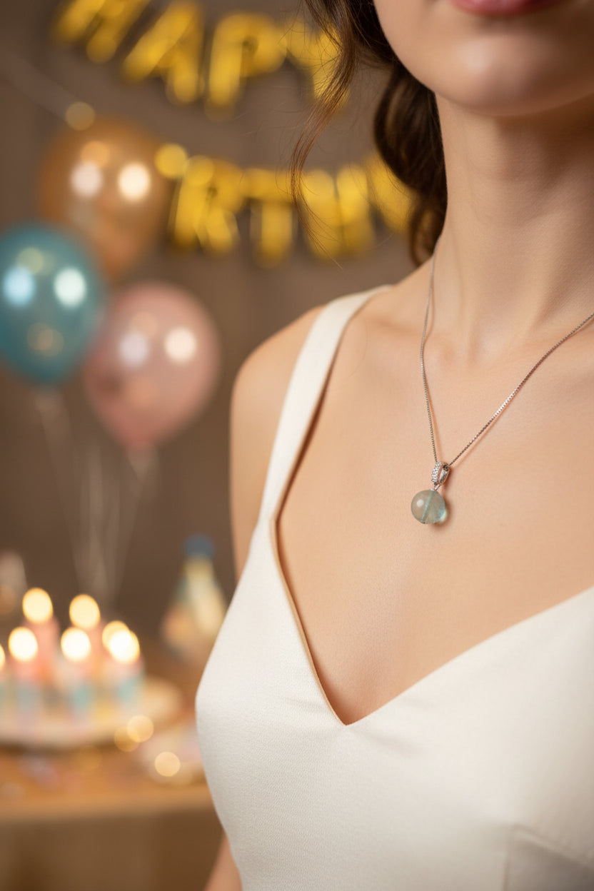 Aquamarine Necklace