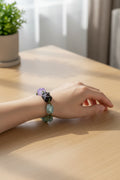 Raw Mineral Crystal Bracelet