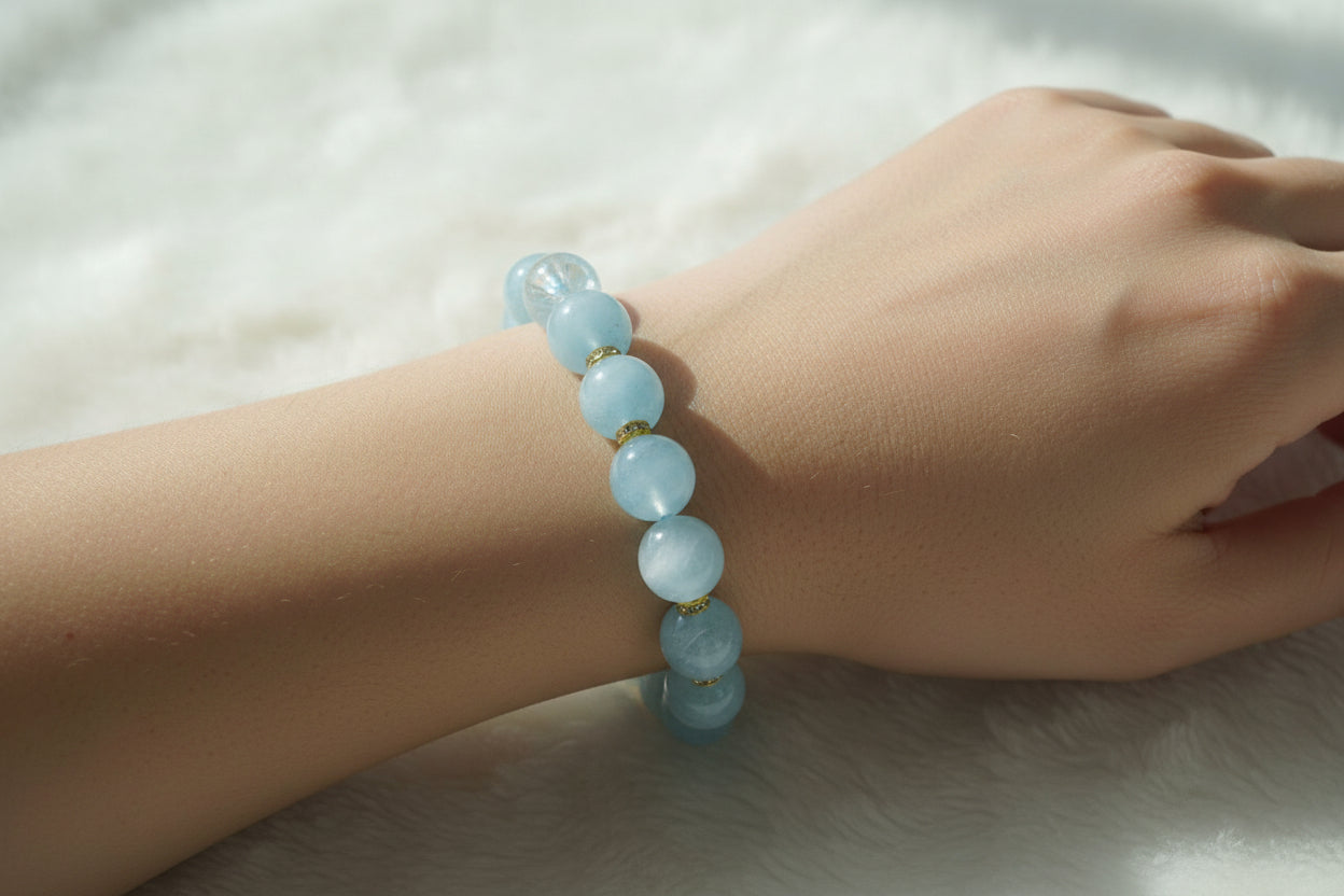 Serenity Aquamarine Bracelet