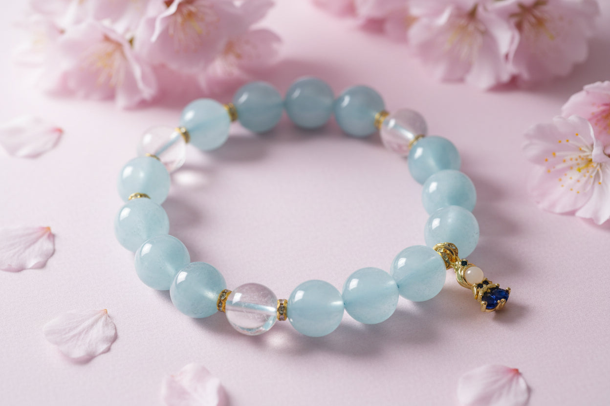 Serenity Aquamarine Bracelet