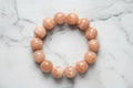 Sunstone Prehnitet Bracelet