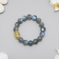 Titanium Crystal Pixiu (11M) (Labradorite) Bracelet